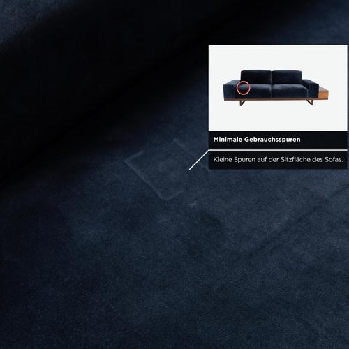 Wood and Velvet Palais Two-Seater Sofa with Electric Function from Wittmann For Sale - Image 10 of 16