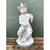 Vintage White Ceramic Monkey Musician Figure For Sale - Image 11 of 12