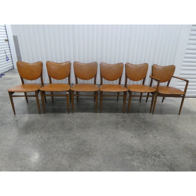 Mid Century Modern Danish Modern Style Dining Chairs - Set ...