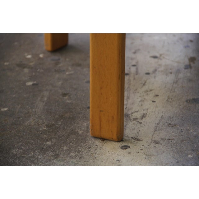 Beech Wood Dining Chairs by Rud Thygesen & Johnny Sørensen for Magnus Olesen, 1980, Set of 4 For Sale - Image 16 of 17