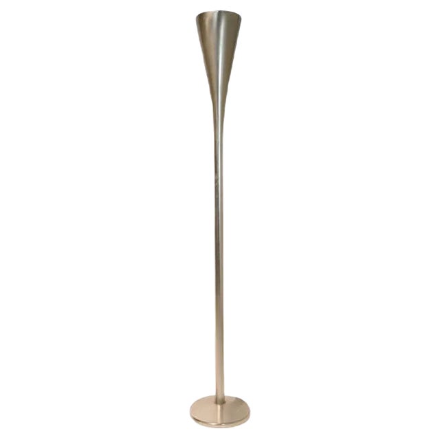Vintage Floor Lamp by Nils Thorsson for Fontana Arte, 1950s For Sale
