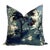 Lincoln Toile Pillow Cover in Navy For Sale