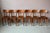 1970s Bent Beech Bistro Chairs by Joamin Baumann for Baumann, 1970s, Set of 6 For Sale - Image 5 of 15