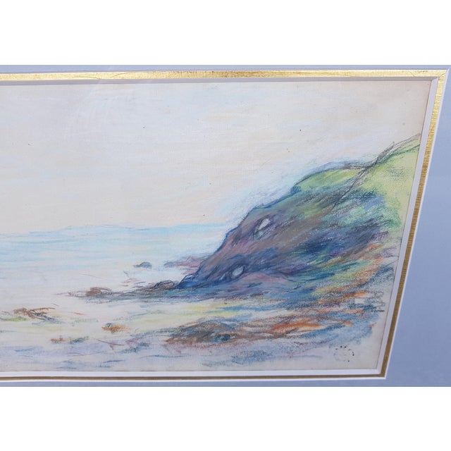 Schuffenecker - Seaside - Pastel on Paper - 1900 For Sale - Image 6 of 15