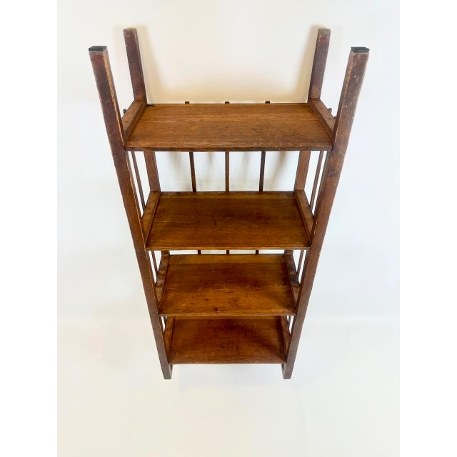 Art Nouveau Wooden Bookshelf, 1890s For Sale - Image 6 of 18