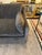 Restoration Hardware Cloud Slope Arm Sofa, Graphite Velvet For Sale - Image 12 of 12