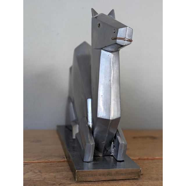Mid-Century Cubist Camel Sculpture For Sale In Phoenix - Image 6 of 13