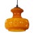 Mid-Century Modern Orange Pendant Lamp from Peill & Putzler For Sale - Image 3 of 6