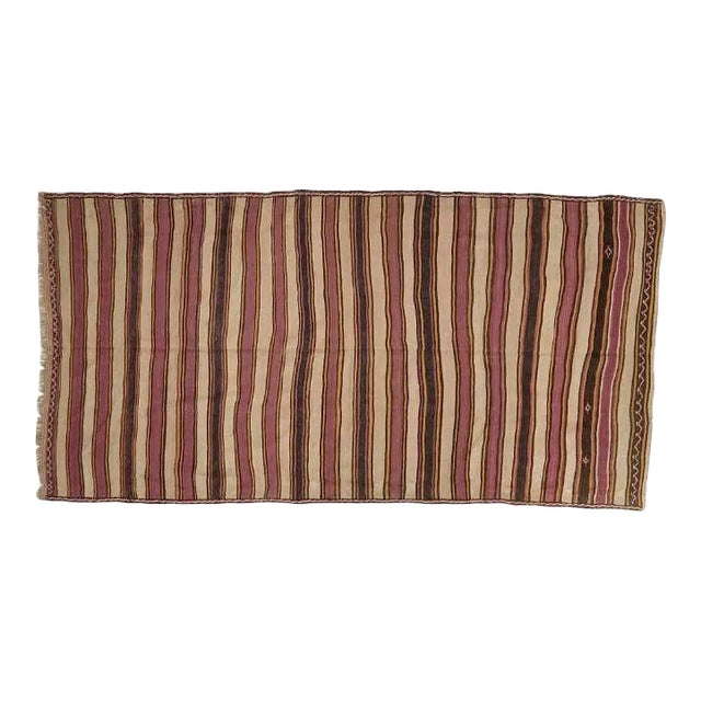 1920s Antique N. East Persian Kilim Rug For Sale