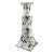 Vintage Ceramic Hand Painted Single Candlestick For Sale