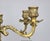 Gold Antique Italian Ornate Gold Candelabra 5 Arms With Koi Fish and Flower Accents For Sale - Image 8 of 11