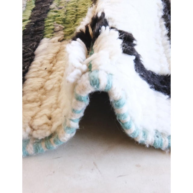 Mid-Century Modern Modern Hallway Rug - 12.1 X 4.2 Ft For Sale - Image 3 of 8