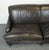 Exquisite Howard Style Heritage Grey Leather Sofa For Sale - Image 5 of 17