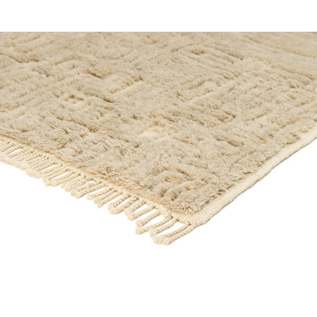 Hand-Knotted Wool Premium Rug by Azele Studio For Sale - Image 6 of 12