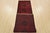 Turkmen Runner 2’8” X 9’6” Red Wool Tribal Hand-Knotted Oriental Rug For Sale - Image 11 of 12