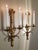 Friedman Brothers Vintage Pair of Friedman Brothers New York Louis XVI Style Gilt Gesso Wall Sconces For Sale - Image 4 of 18