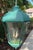 Large Vintage Solid Brass Hanging Lantern Chandelier / 34” H X 21” W For Sale - Image 14 of 18