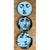 Mid-Century Modern Fornasetti Tema E Variazioni Ceramic Small Plates - Set of Three For Sale - Image 3 of 12