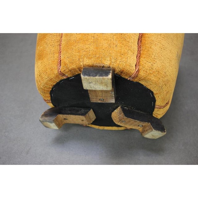 Mid-Century Ottoman by Jindrich Halabala, Former Czechoslovakia, 1950s For Sale - Image 6 of 11