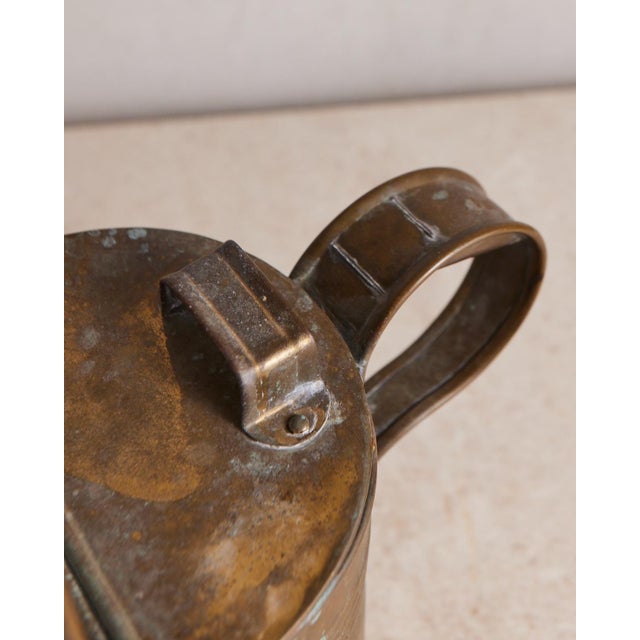 Late 19th Century Victorian Brass Watering Can For Sale - Image 14 of 14