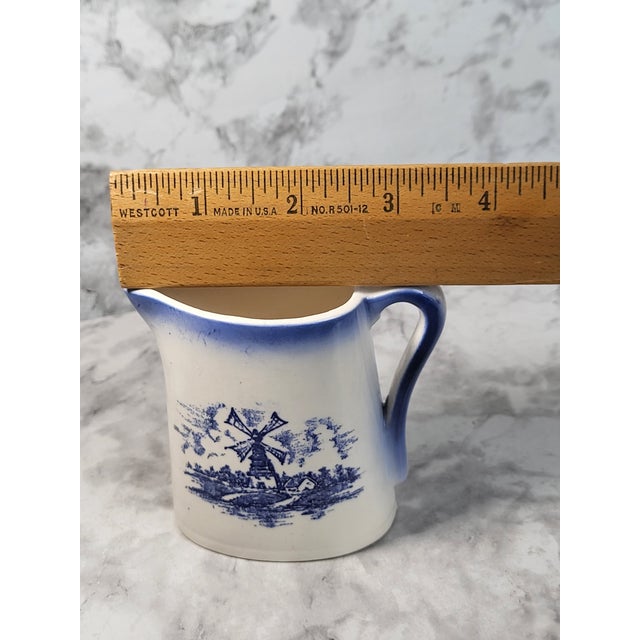 1970s McCoy Pottery Blue Creamer For Sale - Image 15 of 18