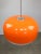 Rare Large Medusa Pendant Lamp in Orange from Guzzini, 1970s For Sale - Image 14 of 18