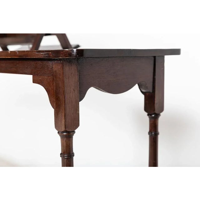 19th Century Mahogany Adjustable Reading Table For Sale - Image 14 of 17