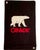 Hudson's Bay Canada 2014 Olympics Committee Polar Bear Navy Blue Blanket For Sale - Image 9 of 11