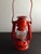 This is a GORGEOUS Winged Wheel No. 350 Red 7" Oil Lantern. Procured at auction BOX 5