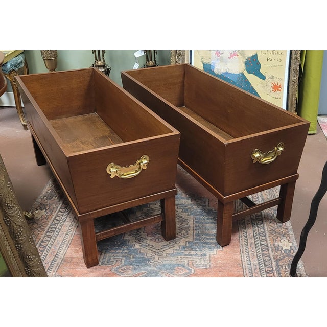 1960s A Pair Mid 20th Century Chippendale Planters For Sale - Image 5 of 8