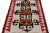 Tribal 1950s Azilal Moroccan Rug in Red, White and Black Tribal Patterns by Rug & Kilim For Sale - Image 3 of 7