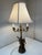 Bronze Vintage Rococo Table Lamp — Hollywood Regency — Cherub Putti For Sale - Image 8 of 10