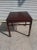 Late 20th Century Henredon Walnut Ming Style Side Table For Sale - Image 5 of 7