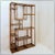 Deconstructed Bamboo and Smoked Glass Shelf, 1970s For Sale - Image 10 of 15