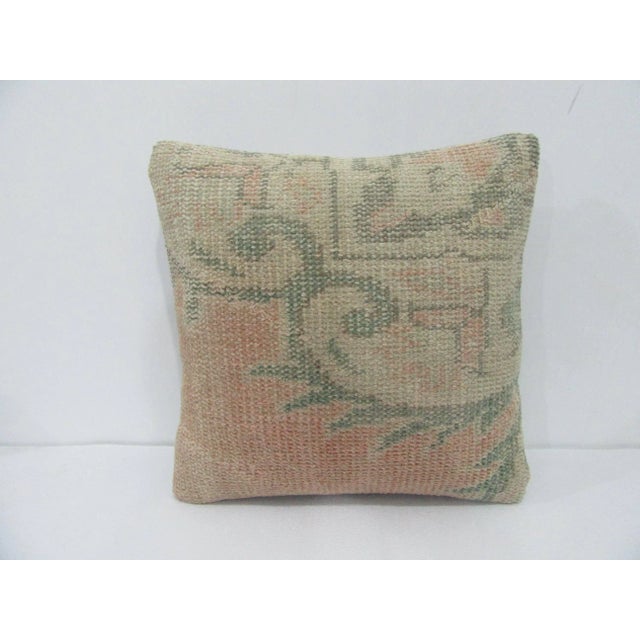 Decorative Faded Pillow Cover For Sale - Image 4 of 4