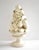 Ceramic Mid-Century Italian Majolica White & Gold Topiary Centerpiece For Sale - Image 7 of 11
