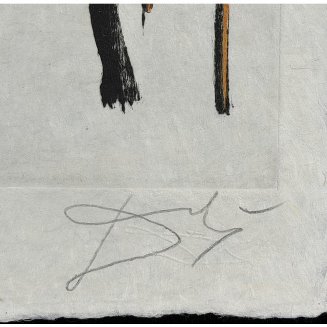 ARTIST: Salvador Dali TITLE: Le Vitrail MEDIUM: Etching SIGNED: Hand Signed by Salvador Dali PUBLISHER: Argillet Editions...