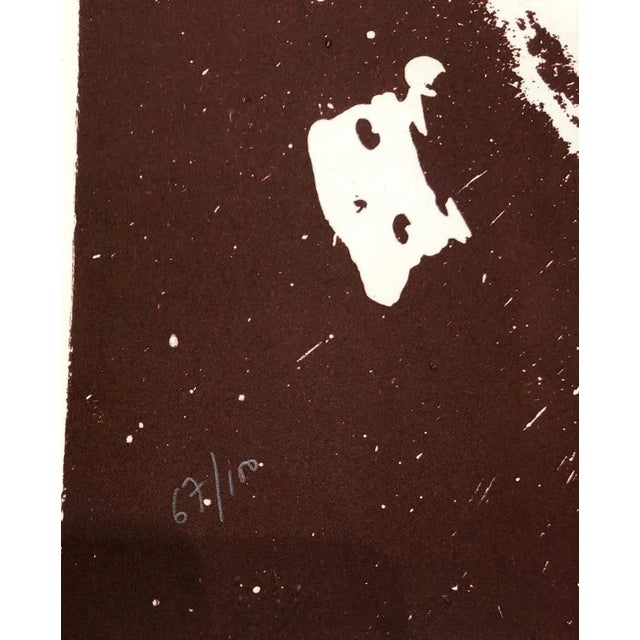 Arman, Abstract Violin, Original Lithograph For Sale - Image 4 of 5