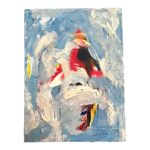 Matthew Izzo Oil Painting on Canvas Titled Mountain Festival