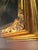 Realism 19th Century Oil Painting, Girl Defending a Cat - Joseph Beaume Style in Ornate Gilt Frame For Sale - Image 3 of 3