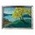 “Golden Tree” Original Framed Oil Landscape on Linen by Nancy M. Vignola - For Sale