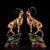 This striking pair of figures depicts recumbent ibex or rams, traditional symbols of leadership and resilience. Each...