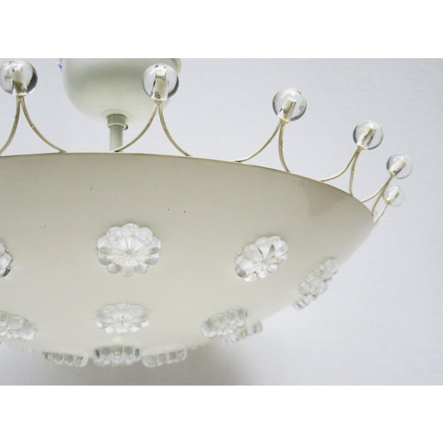 Ceiling Light and Wall Lights from L. A. Riedinger Bronzewarenfabrik Gmbh, Augsburg, 1950s, Set of 3 For Sale - Image 6 of 18