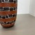 Zig Zag Fat Lava Ceramic Vases from Ilkra Ceramics, 1950s For Sale - Image 6 of 18