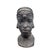 Beautiful Blackened Red Clay Sculpture Signed by Flora Busia. Striking and Lifelike, this Clay Bust of Maasai Woman...