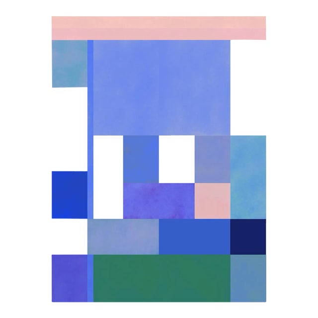 "Geometric Study No 7" Original Print by Mark Frohman For Sale