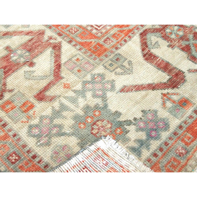 1960s Turkish Oushak Rug For Sale - Image 4 of 5