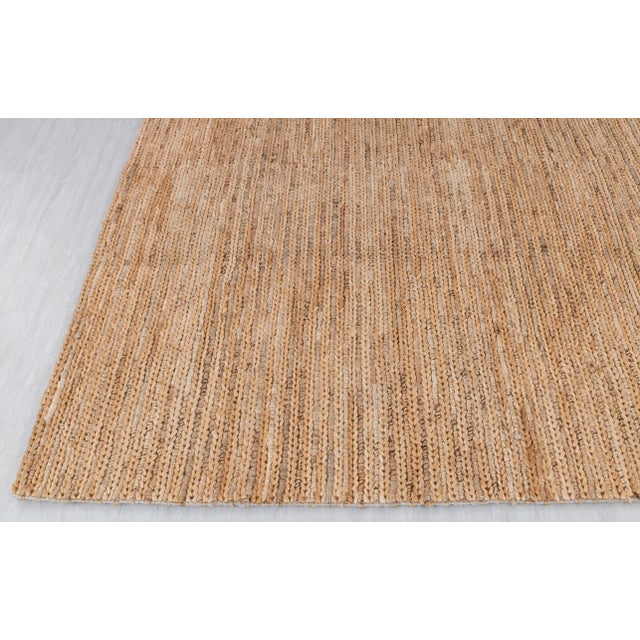 Premium Braided Hand Woven Jute Wool Rug 3x5 Ft. For Sale - Image 6 of 13