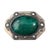 Carl Weishaupt Art Nouveau Silver and Malachite Box Circa 1900 For Sale - Image 4 of 9