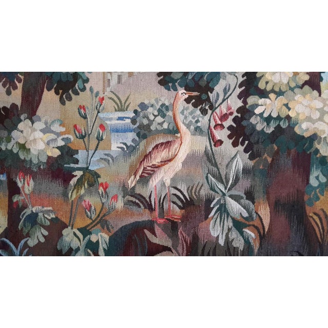Tapestry With Bird and Trees For Sale In Los Angeles - Image 6 of 9